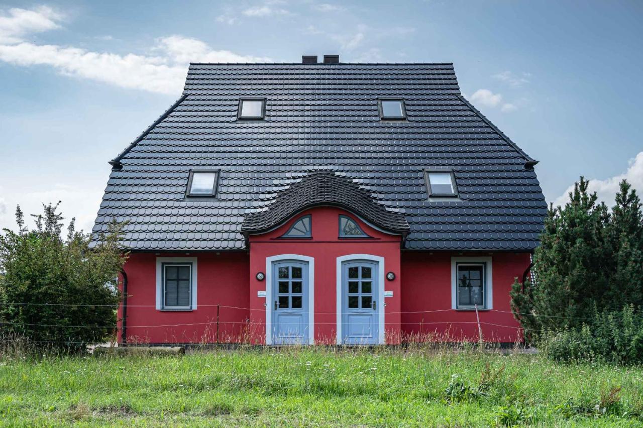 Ferienwohnung Kranichhus - Kranich 1 Born Exterior foto
