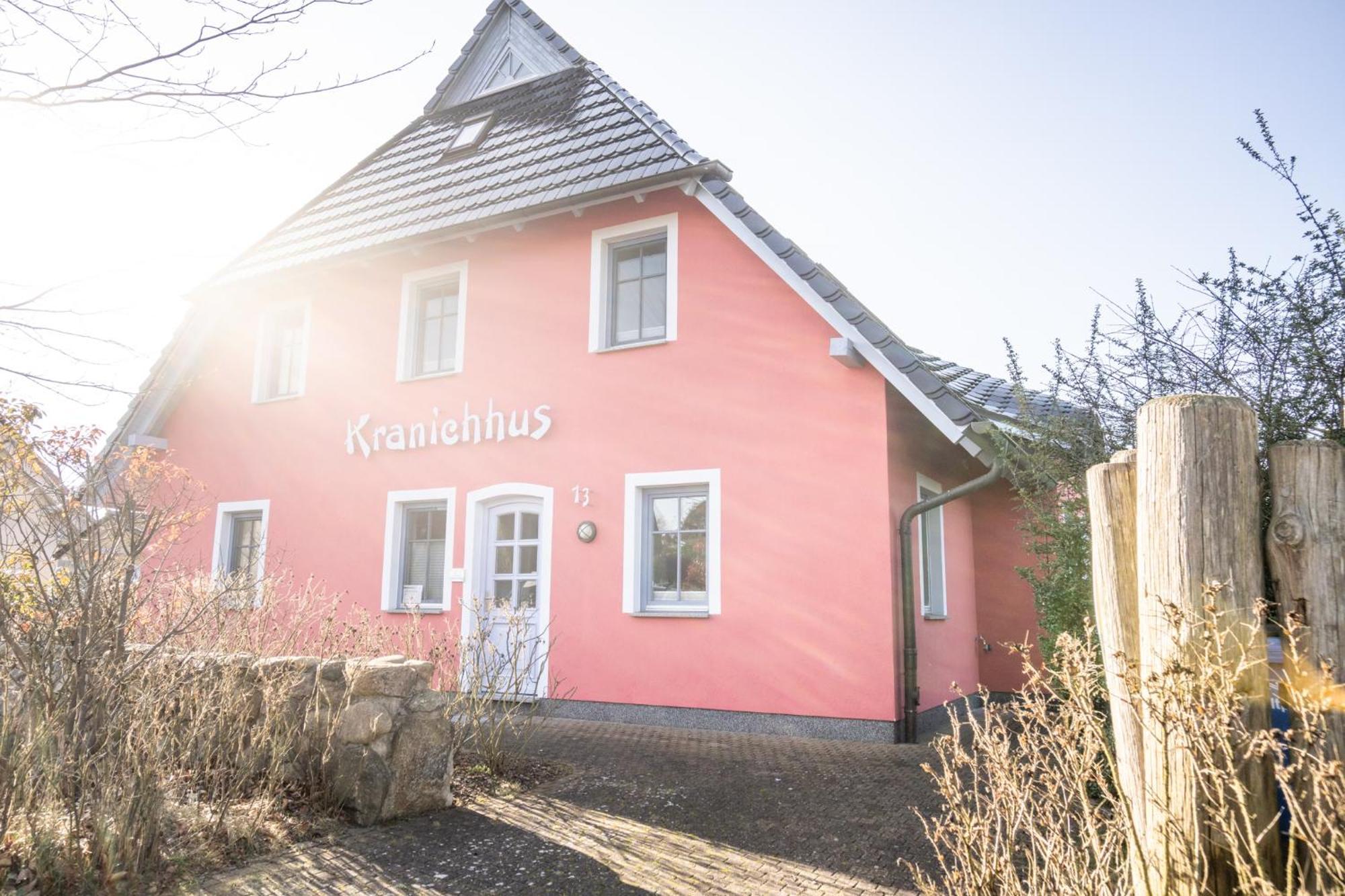 Ferienwohnung Kranichhus - Kranich 1 Born Exterior foto